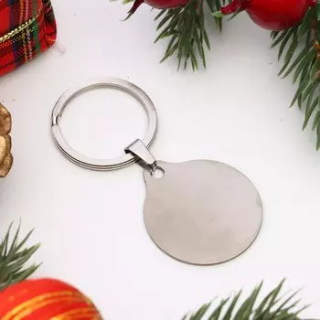 Брелок "Дом- полная чаша. Дракон 2024", мед. Сталь