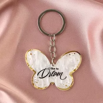 Брелок для ключей акриловый «Dream», 4,3 х 6 см