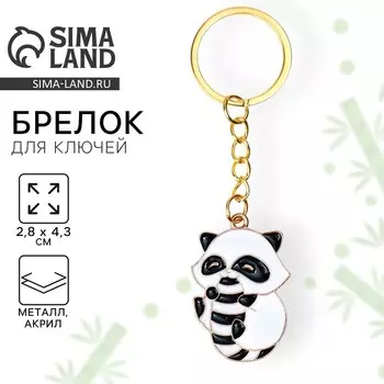 Брелок "Енот", 2,8 х 4,3 см