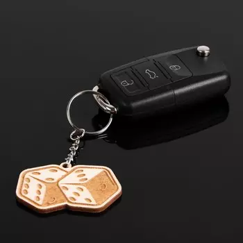 Брелок «Кости», дерево