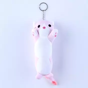 Брелок детский «Котик», 15 см, цвета МИКС