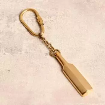 Брелок латунь "Весло"
