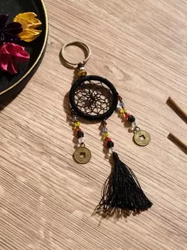 Брелок «Ловец снов», 415 см, чёрный