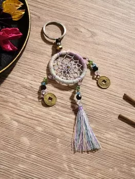 Брелок «Ловец снов», 415 см, разноцветный