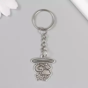 Брелок для ключей на кольце «Детский мобиль с игрушками», металл, 2.52.5 см