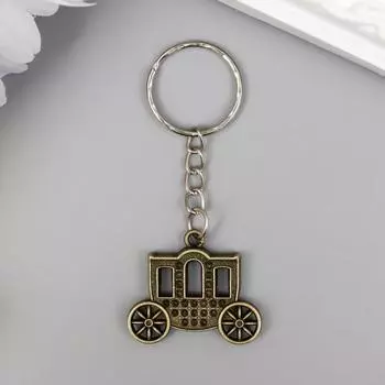 Брелок металл "Карета" МИКС 2,3х3 см
