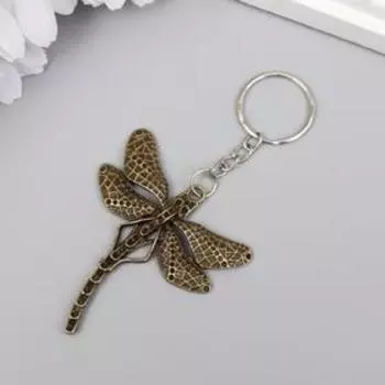 Брелок металл "Стрекоза" МИКС 5,5х5,3 см