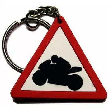 Брелок MTP "Осторожно, байкер"