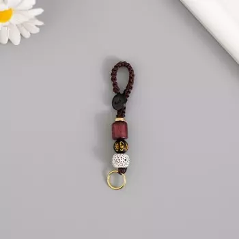 Брелок для ключей на кольце «На удачу. Луна и звёзды» 8 см