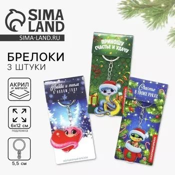 Брелок «Новогодний» для ключей