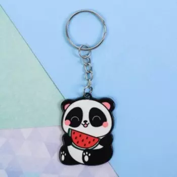Брелок для ключей акриловый «Панда», 7 х 12,5 см