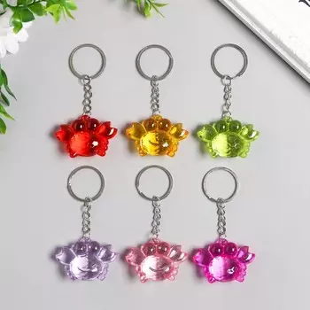 Брелок пластик "Крабик" МИКС 5х1х3,5 см