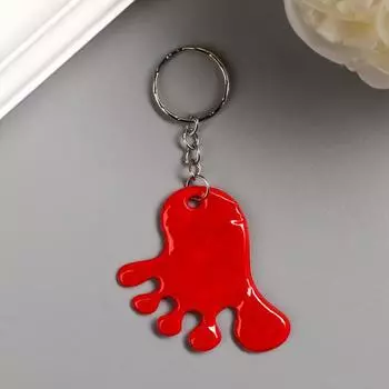 Брелок пластик светоотражающий "Ножка" МИКС 6,2х3,7 см