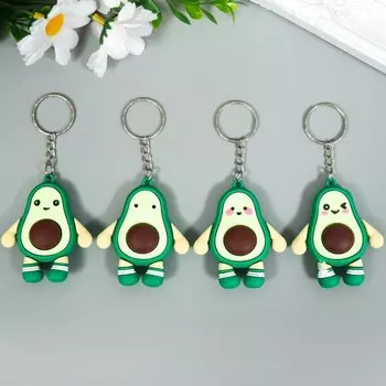 Брелок резина "Авокадо сумоист" 5х2х4 см