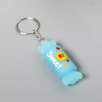 Брелок резина "Конфетка" МИКС 5,5х2х1,5 см