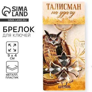Брелок для ключей «Талисман удачи», 9 х 4 см