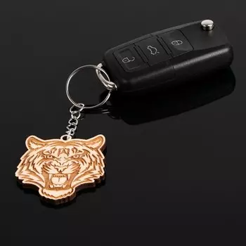 Брелок "Тигр", дерево