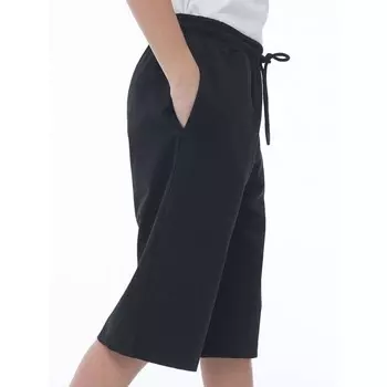 Бриджи для мальчиков, рост 128 см, цвет чёрный