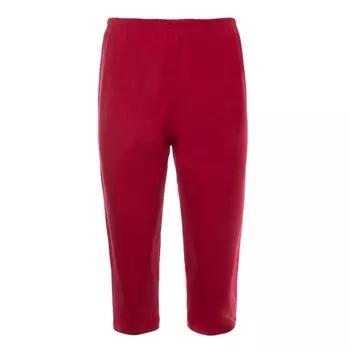 Бриджи домашние женские, цвет бордо, размер 54