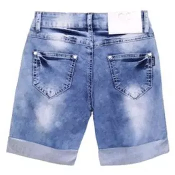 Бриджи джинсовые для девочек, рост 170 см