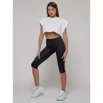 Бриджи женские, размер 38, цвет чёрный