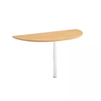 Брифинг-приставка П6.6, 1200х370х750 мм, бук светлый