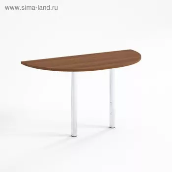 Брифинг-приставка П7.6, 1200х600х750 мм, орех