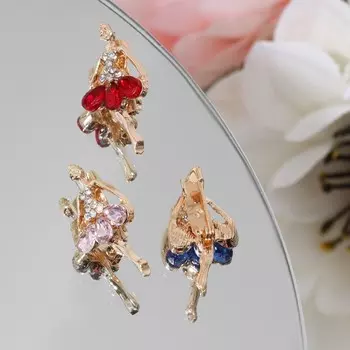 Брошь «Балерина» мини, МИКС