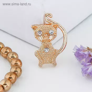 Брошь «Кошка», МИКС