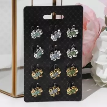 Брошь «Лягушка» мини, цвет МИКС (неделимая фасовка 12 шт., цена за шт.)