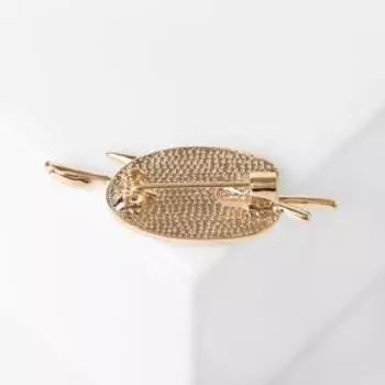 Брошь «Палитра» художника, цветная в золоте