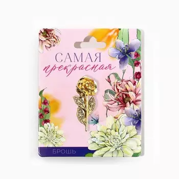 Брошь «Самая прекрасная», 2.85.8 см