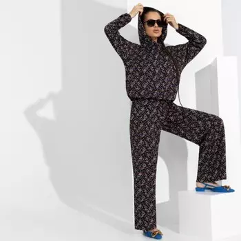 Брючный комплект женский «Позитивный настрой», размер 54