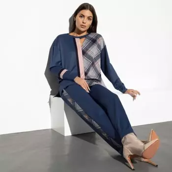 Брючный комплект женский «Стильный абсолют», размер 50