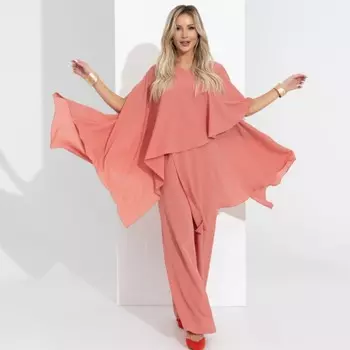 Брючный костюм женский «Мои привилегии», размер 52