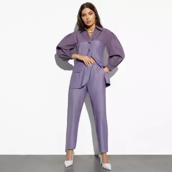 Брючный костюм женский «Подчеркни главное», размер 50