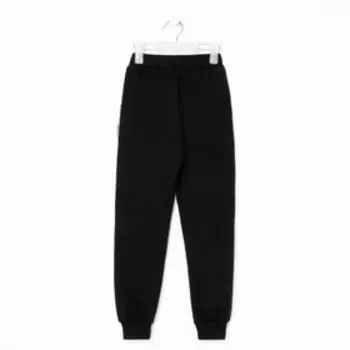 Брюки детские, цвет чёрный, рост 92 см