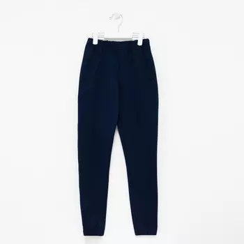 Брюки детские, цвет тёмно-синий, рост 104 см