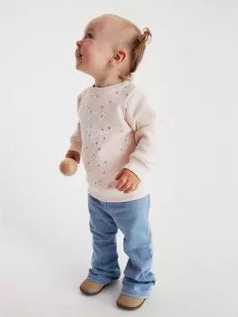 Брюки детские «Крошка Я», рост 86-92 см, голубые