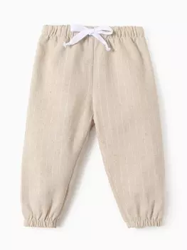 Брюки детские MINAKU, бежевые, рост 86-92 см