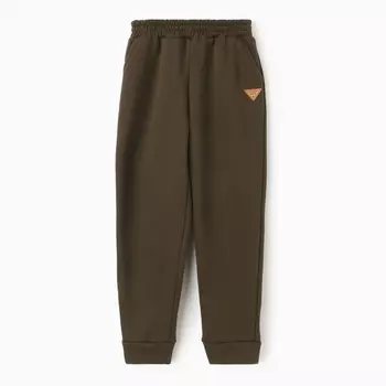 Брюки детские, НАЧЁС, цвет хаки, рост 158 см