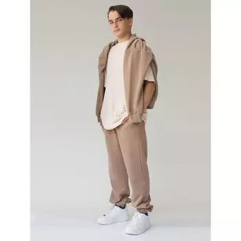 Брюки детские, рост 116 см, цвет кофейный