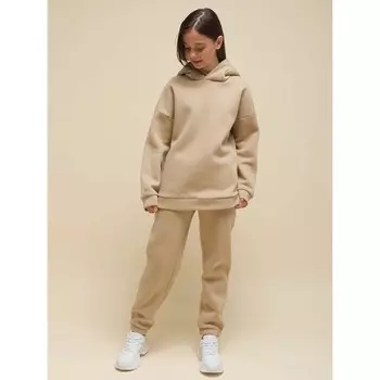 Брюки детские, рост 122 см, цвет песочный