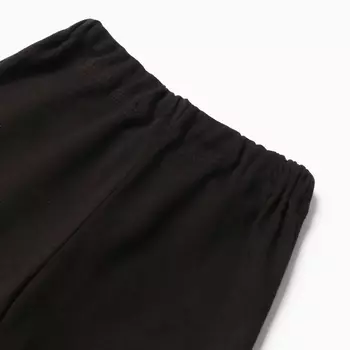 Брюки детские спортивные, цвет черный, рост 146 см