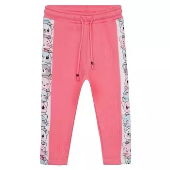 Брюки детские трикотажные для девочки, рост 80 см