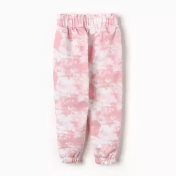 Брюки для девочек, цвет розовый, рост 110 см