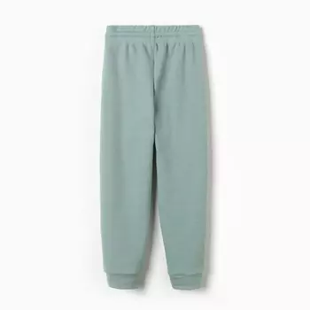 Брюки для девочек, цвет серо-зеленый, рост 116 см