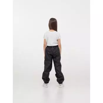 Брюки для девочки «715», рост 122 см, цвет черный