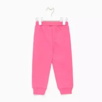 Брюки для девочки, цвет малиновый, рост 92см