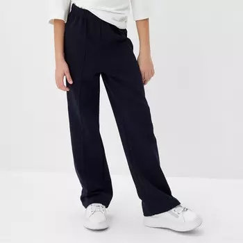 Брюки для девочки MINAKU, тёмно-синие, рост 164 см